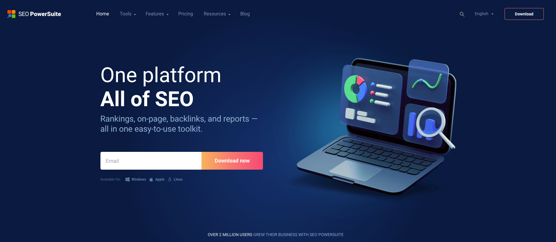 SEO PowerSuite - best SEO automation tool