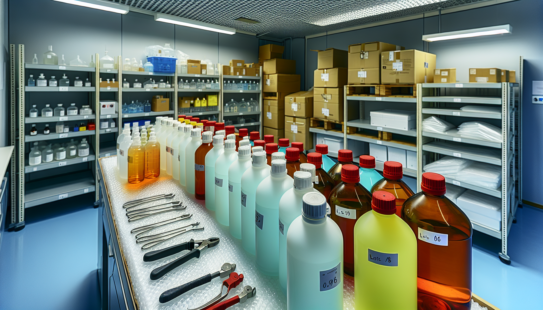 Safe storage and handling solutions for chemicals