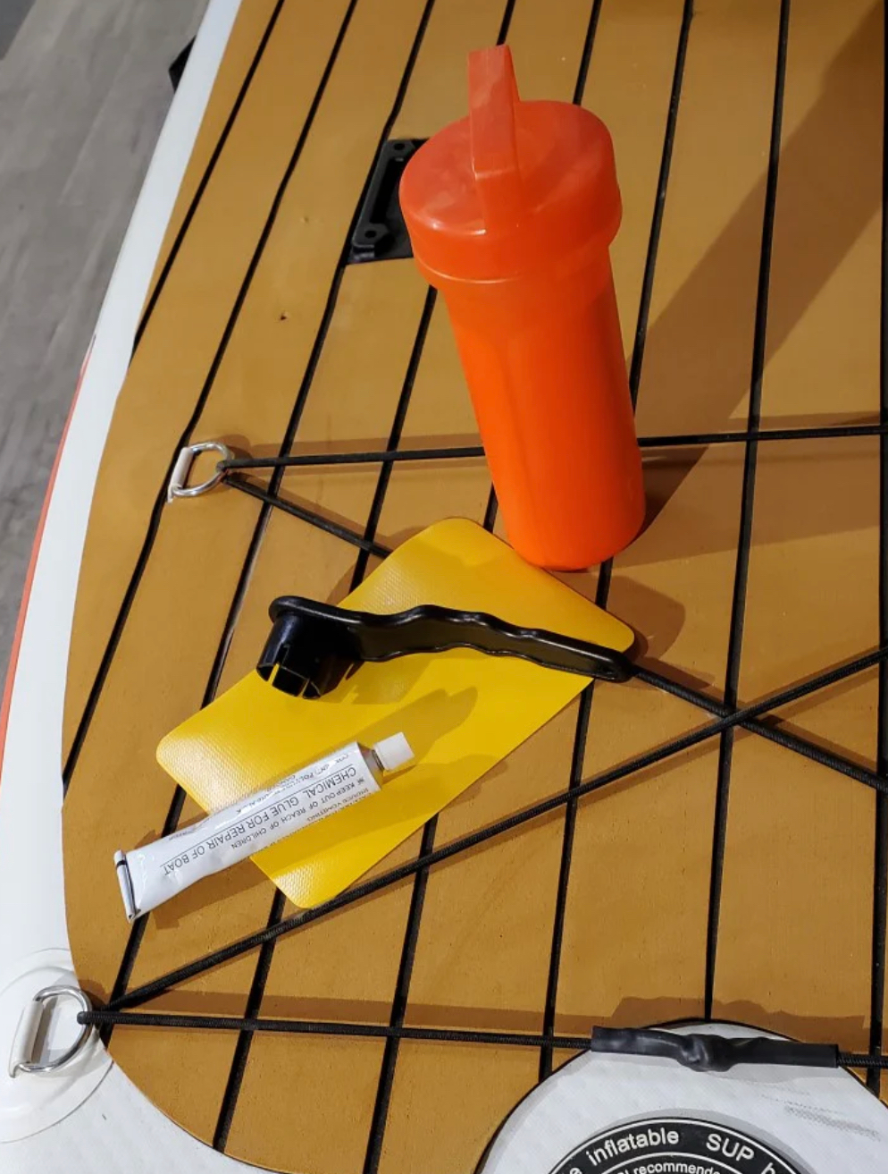 inflatable paddle board puncture repair kit