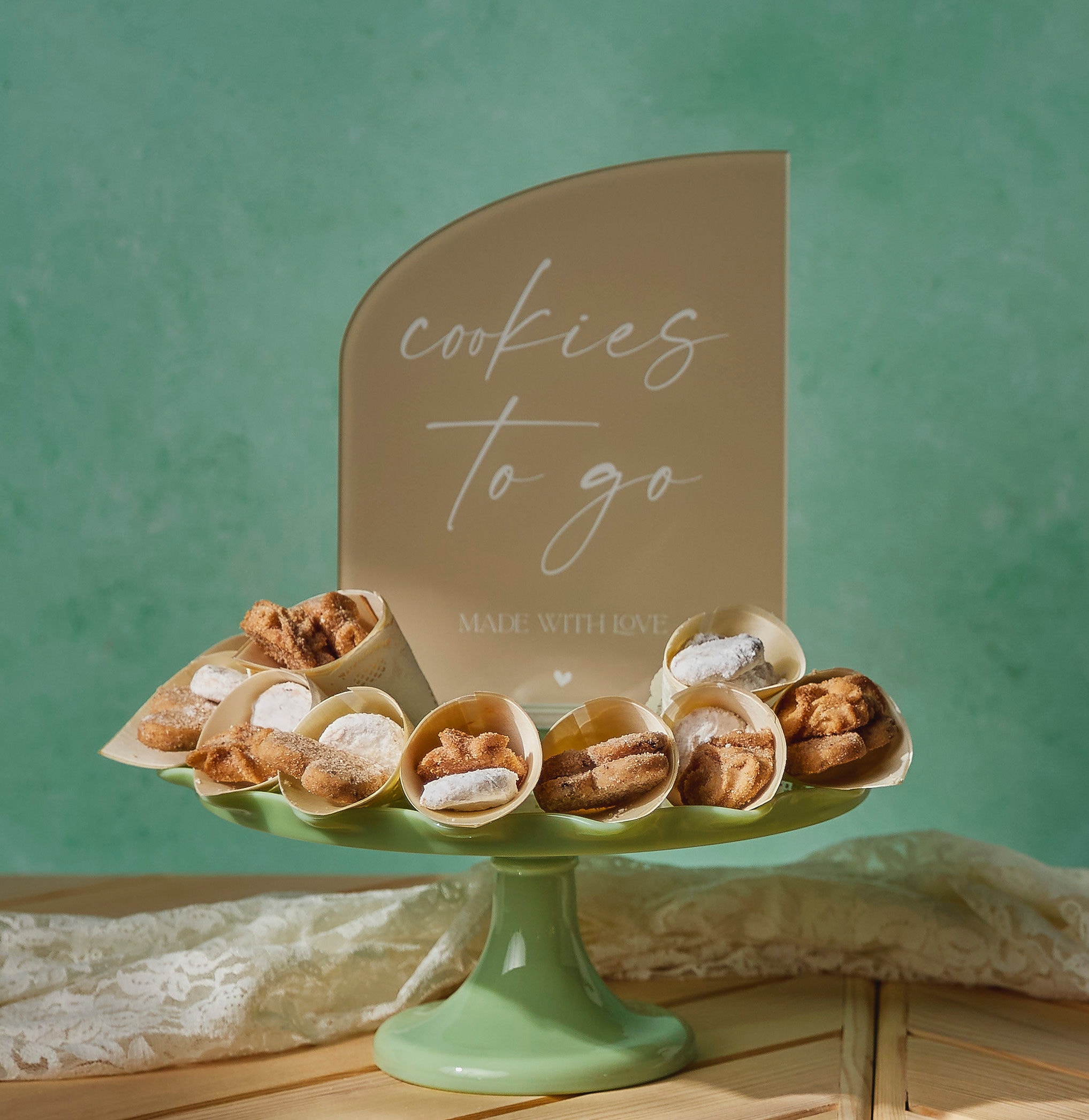 Mexican Wedding Cookies as parting favors