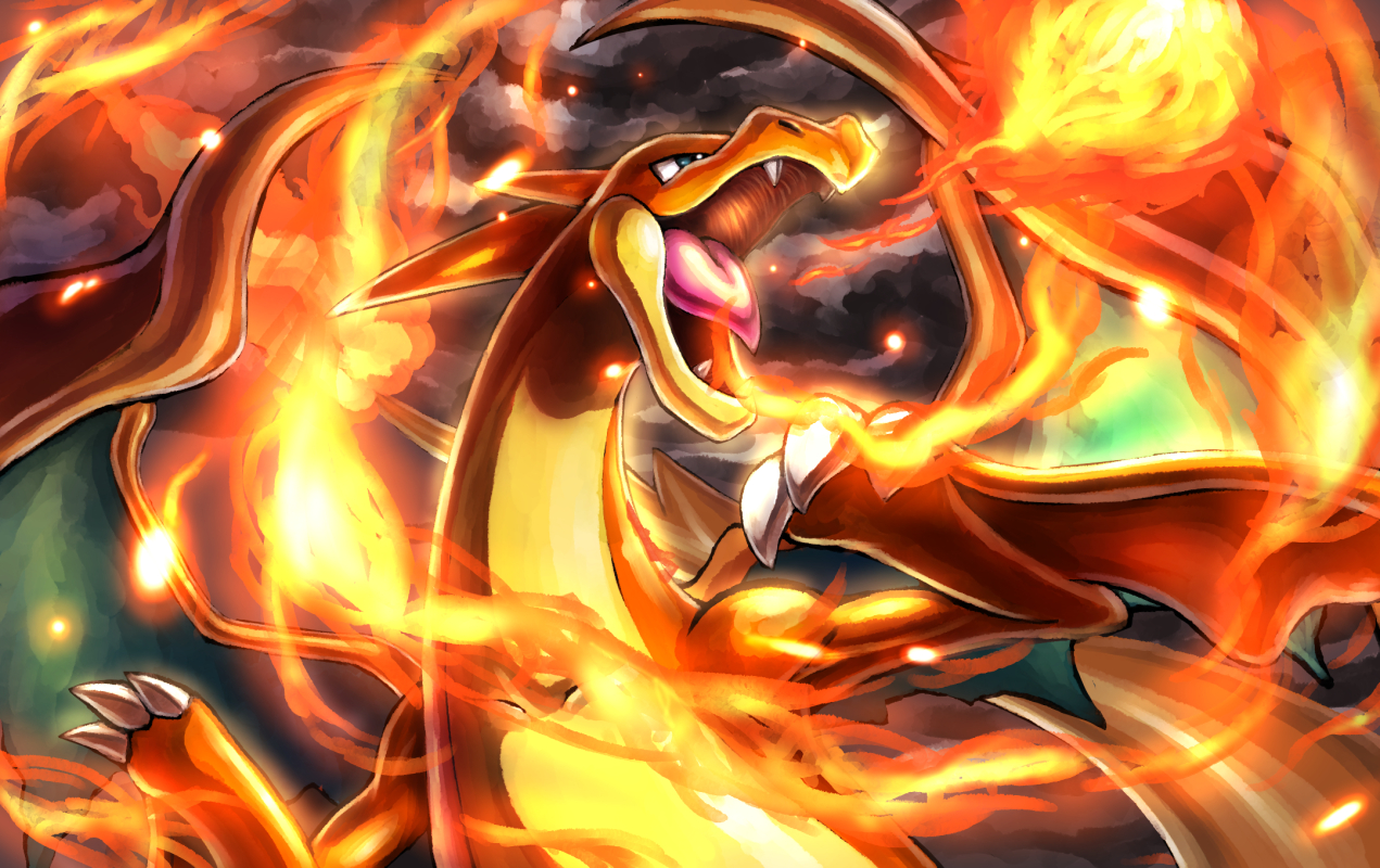 Mega Charizard Competitive Battling Style