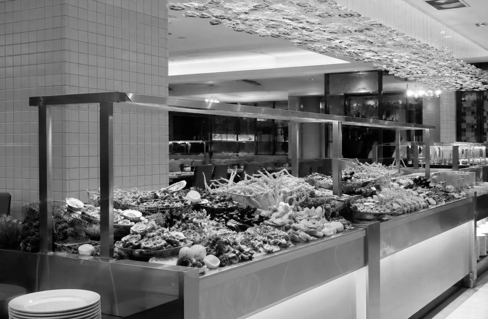 Carousel Singapore buffet restaurant design showcasing a spacious and stylish dining layout.