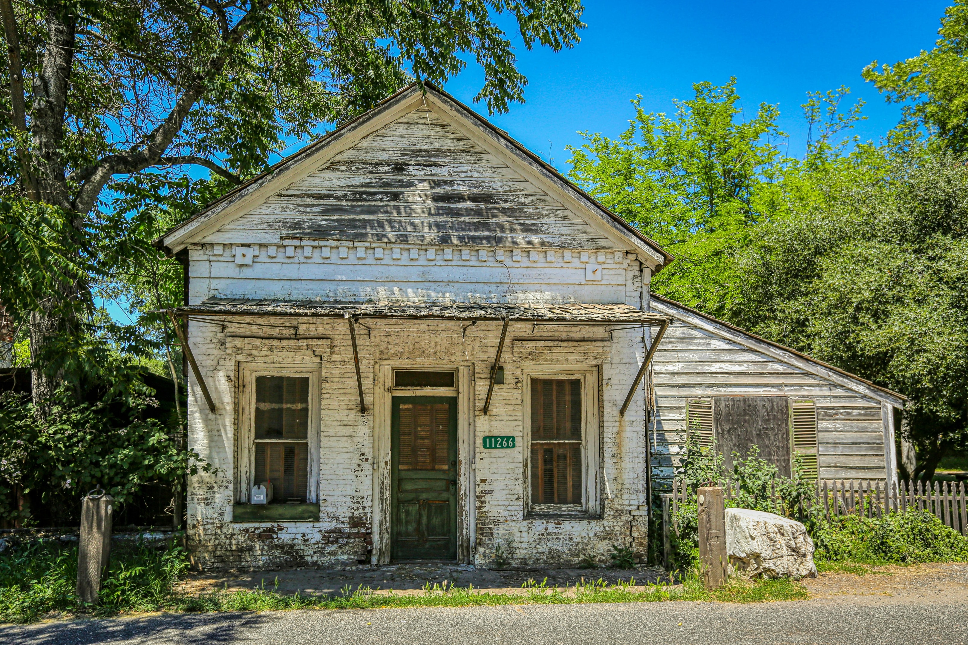 Neglected home found through driving for dollars campaign. 