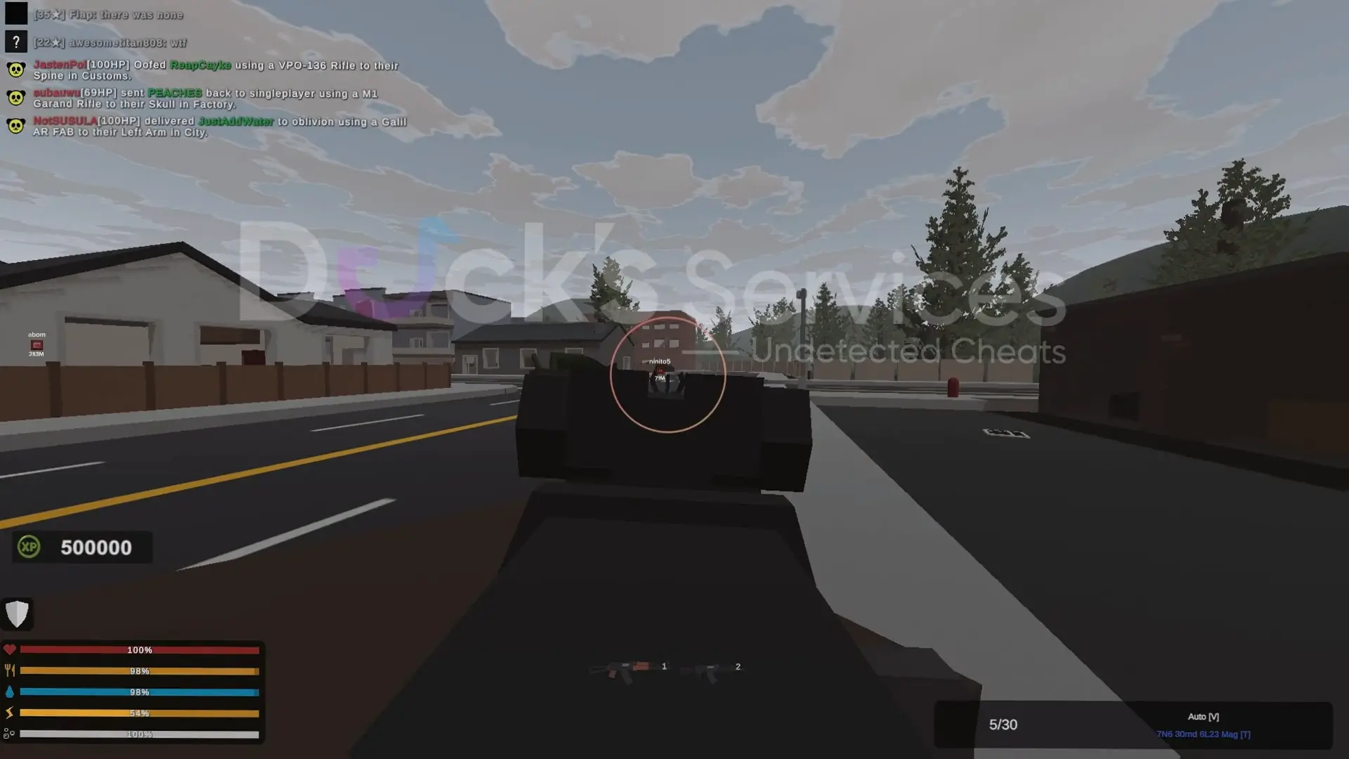Unturned aimbot found on our page