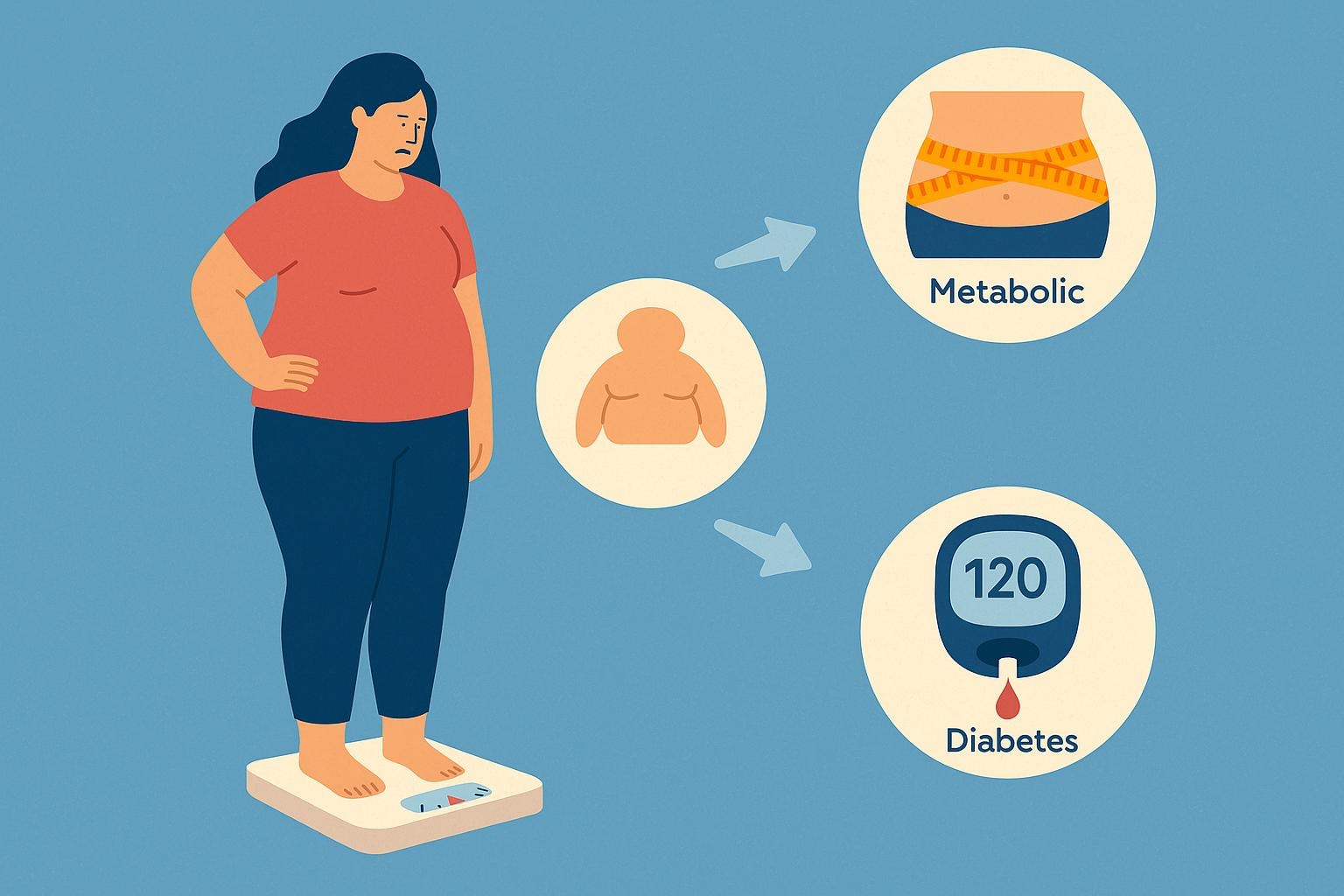 The Link Between Body Weight, Metabolic Syndrome, and Diabetes Mellitus