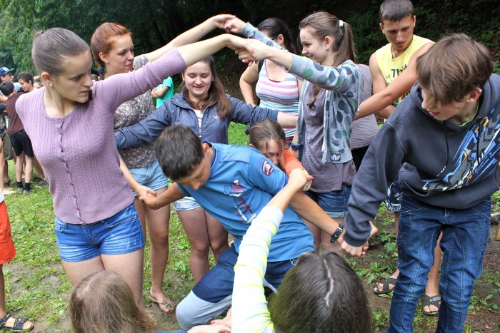 Christian Icebreaker Game for Church - Rock Paper Scissors Conga