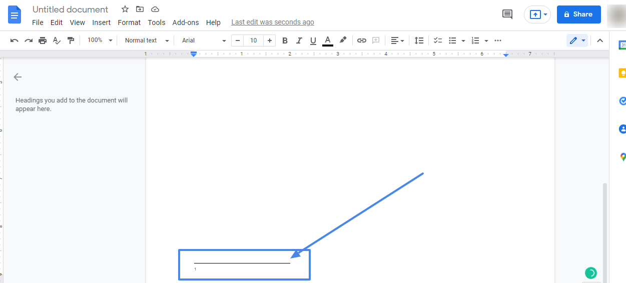 How to add footnotes in Google Docs - use the keyboard shortcut