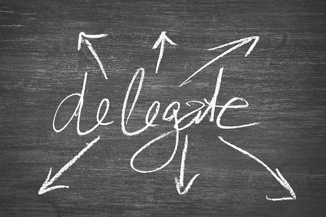 delegate, board, instruct