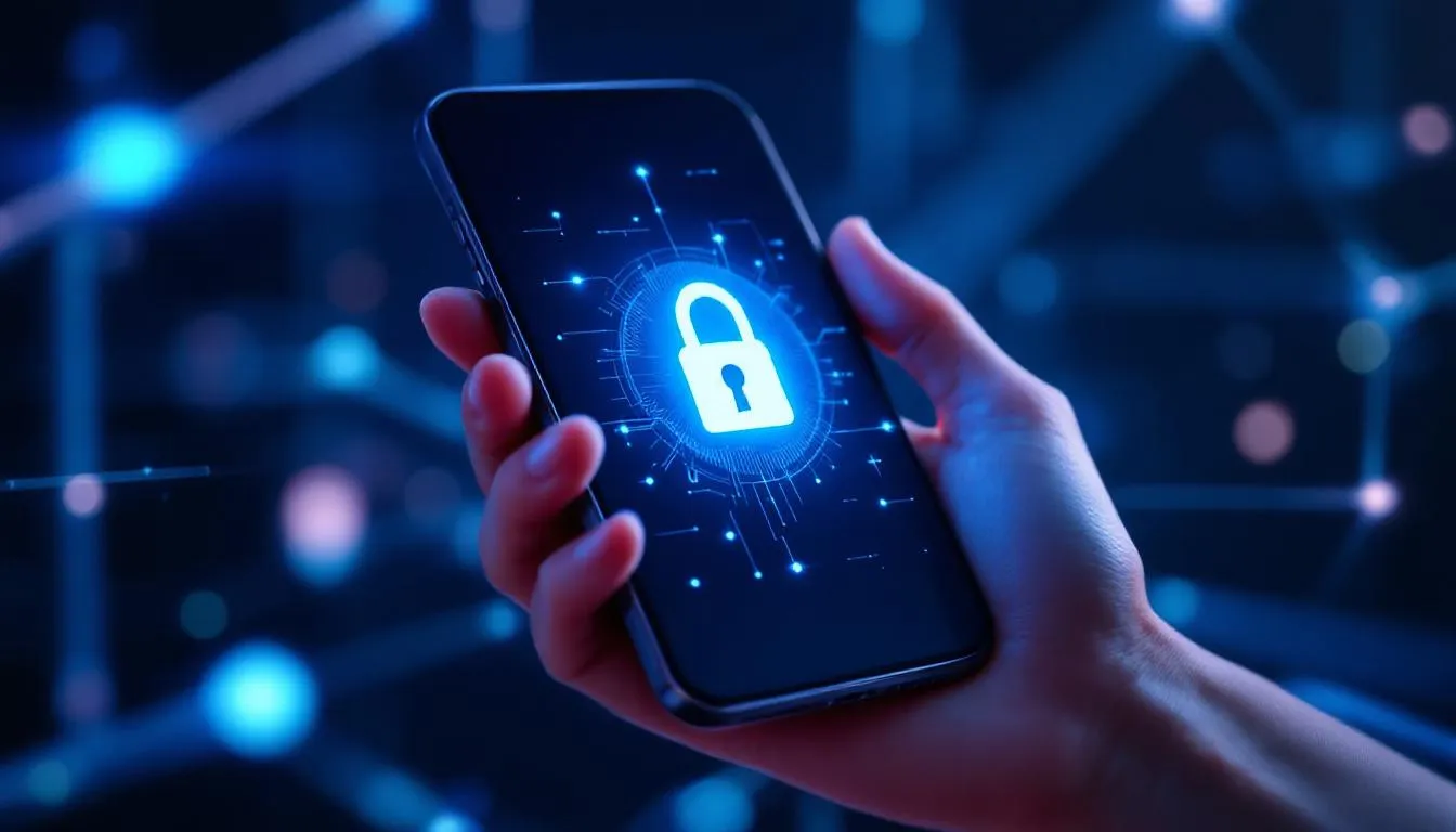 Une image montrant des meilleures pratiques pour gérer un smartphone chiffré.