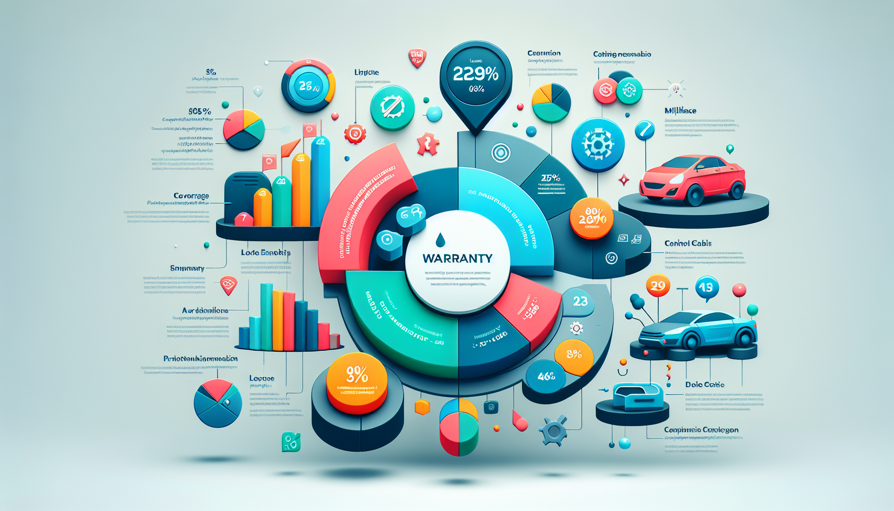 An infographic displaying the costs associated with CARCHEX warranties.