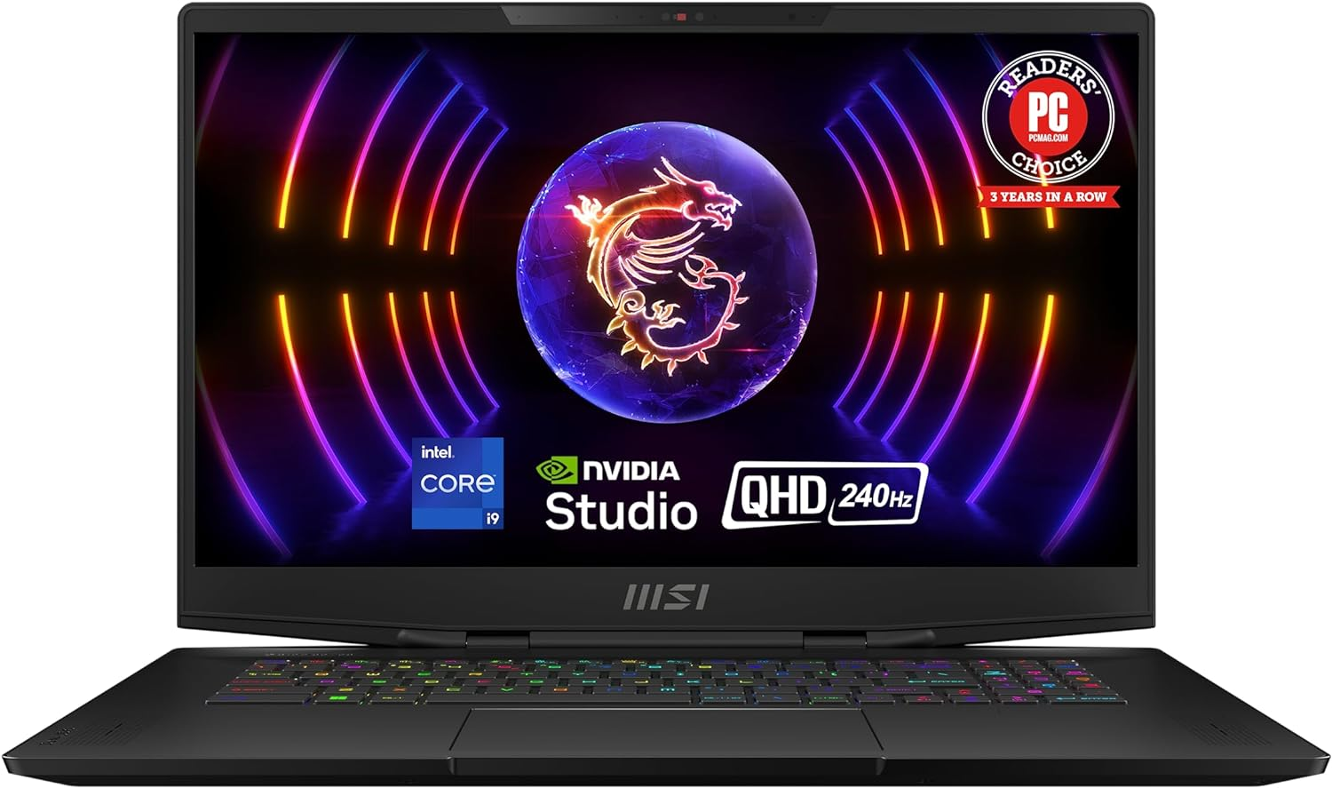 MSI Stealth 17 Studio 17.3" QHD 240Hz Gaming Laptop