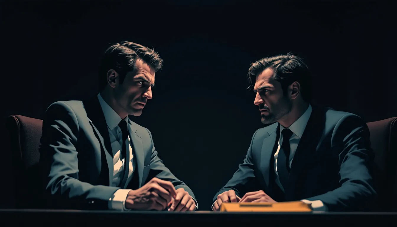 An illustration of reputation smearing tactics during a divorce.