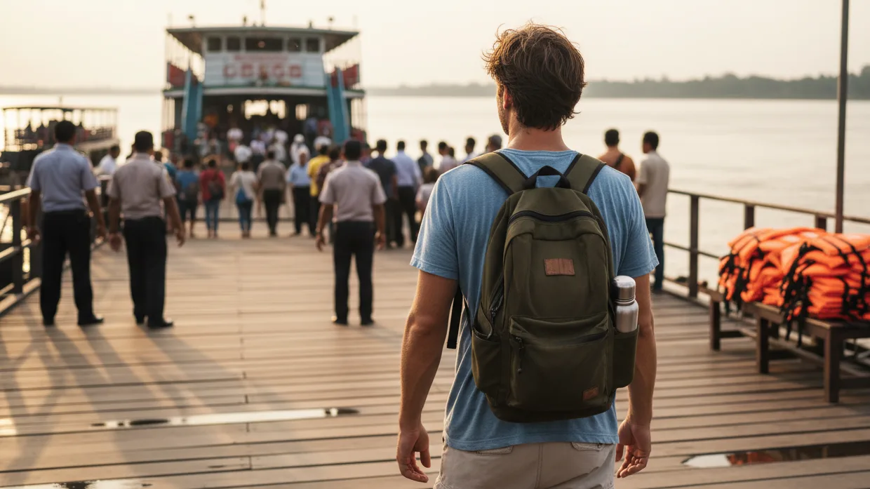 Start with a normal route for Southeast Asia dummy flight itinerary