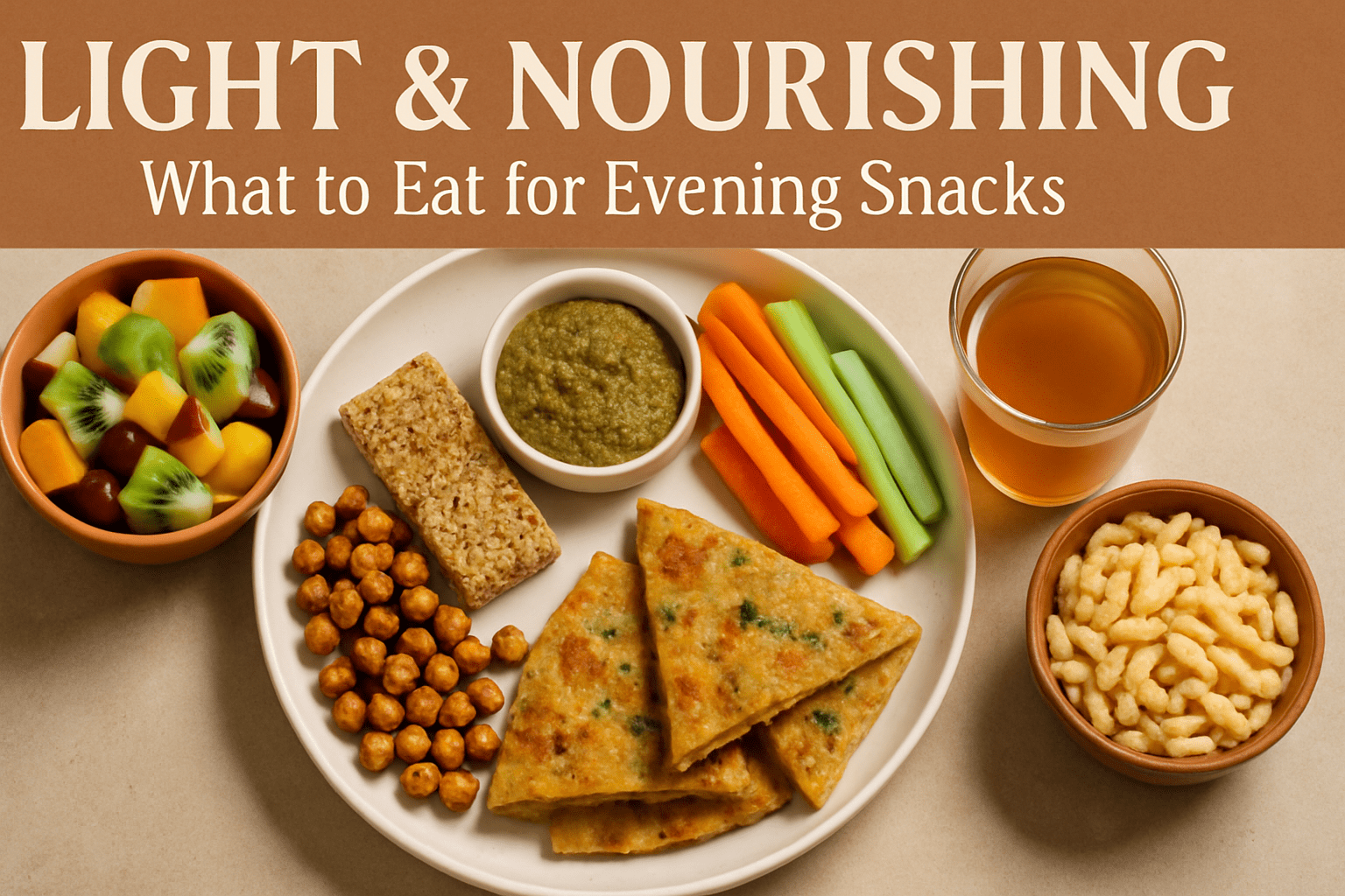 Light & Nourishing: What to Eat for Evening Snacks