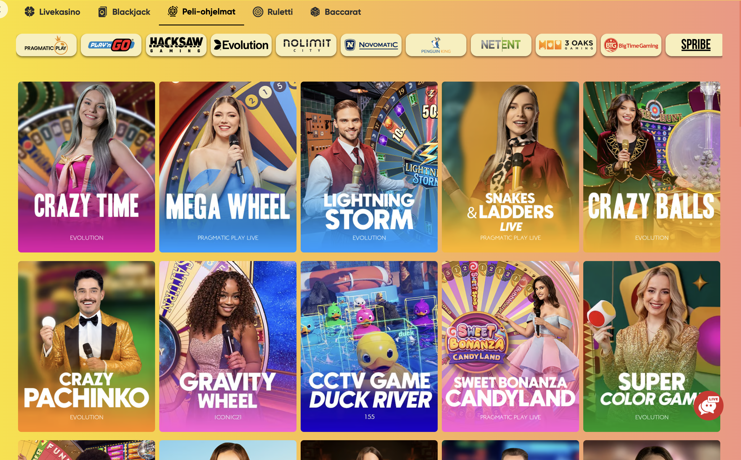 Uuno live casino ja sen tarjontaa esiteltynä