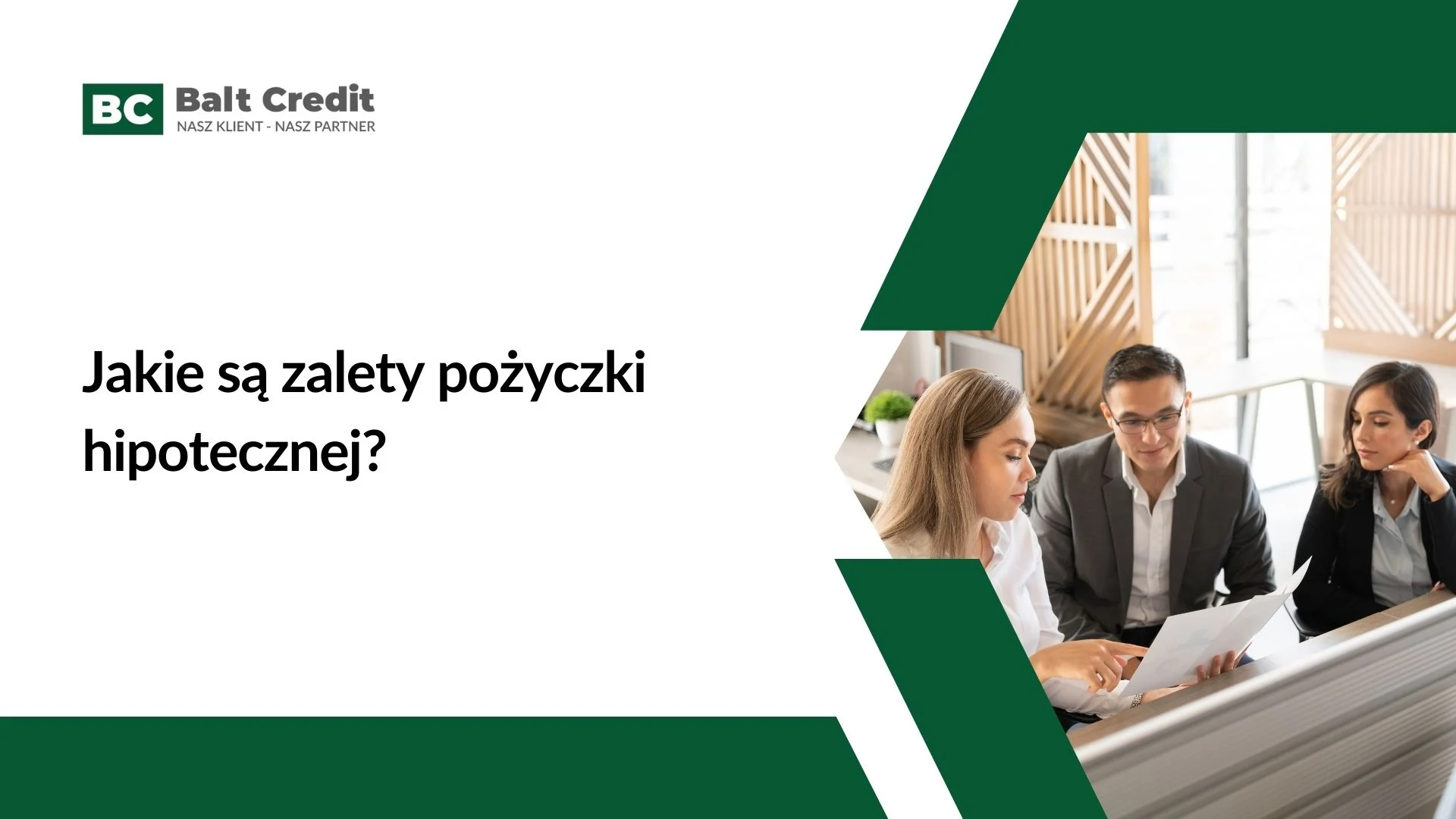 Jakie są zalety pożyczki w Balt Credit?