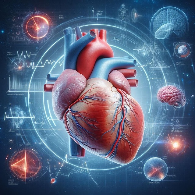 ai generated, heart, human body, anatomy, arteries, veins, cardiovascular, health, circulation, cardiology, circulatory, aorta, ventricle, coronary, organ, doctor