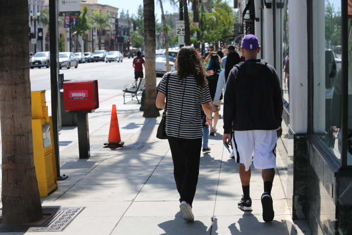 Coupe walking through Pasadena | Pasadena Today