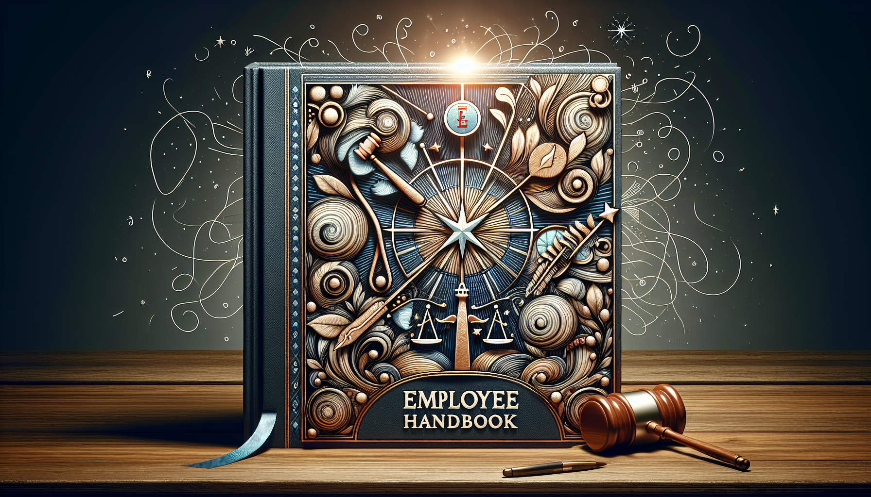 Illustration of a well-crafted employee handbook