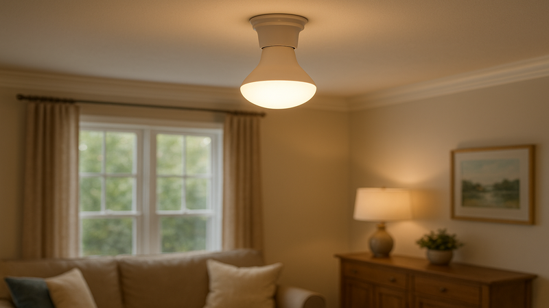 LED BR30 bulbs have typically replaced halogen bulbs in recessed fixtures