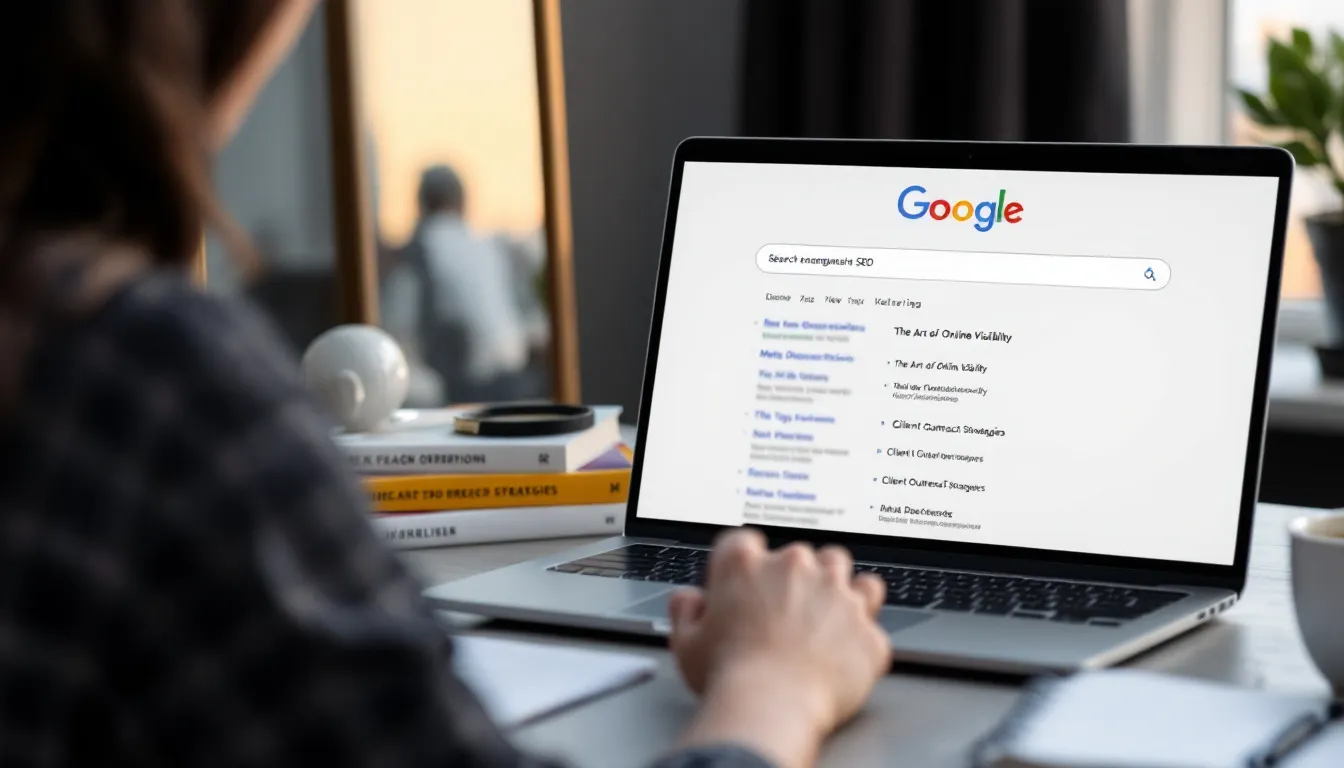 on-page SEO elements, such as title tags and meta descriptions, relevant for therapists.