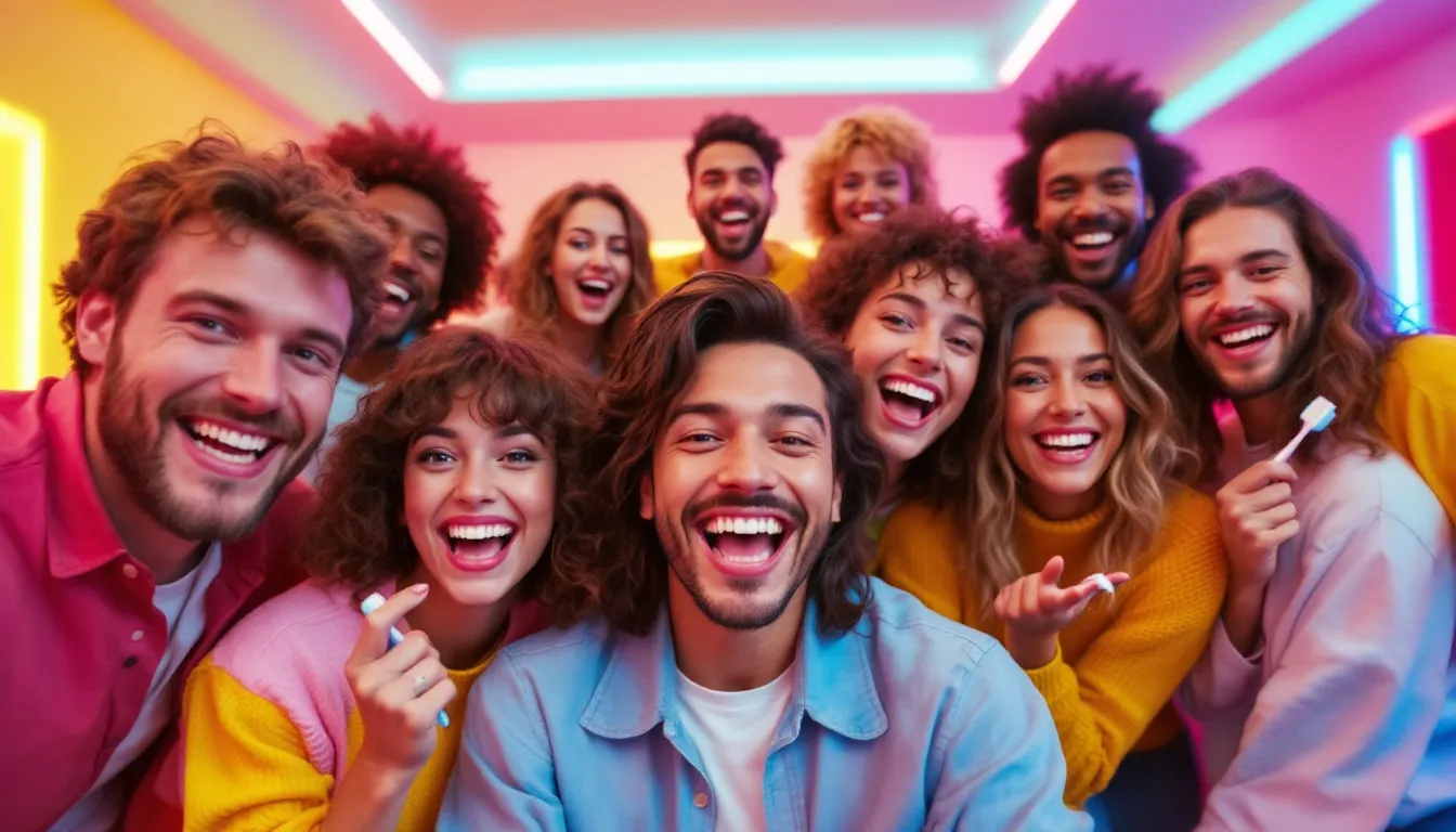 A diverse group of people showcasing different smiles, highlighting orthodontics prevalence.