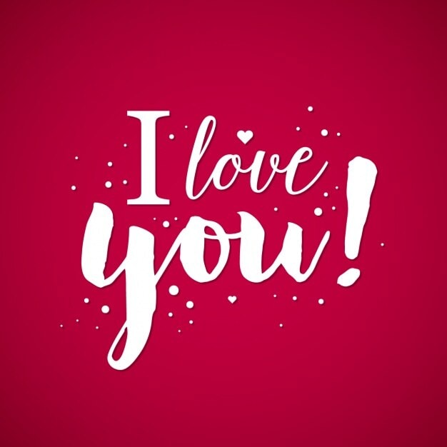 I love you animation