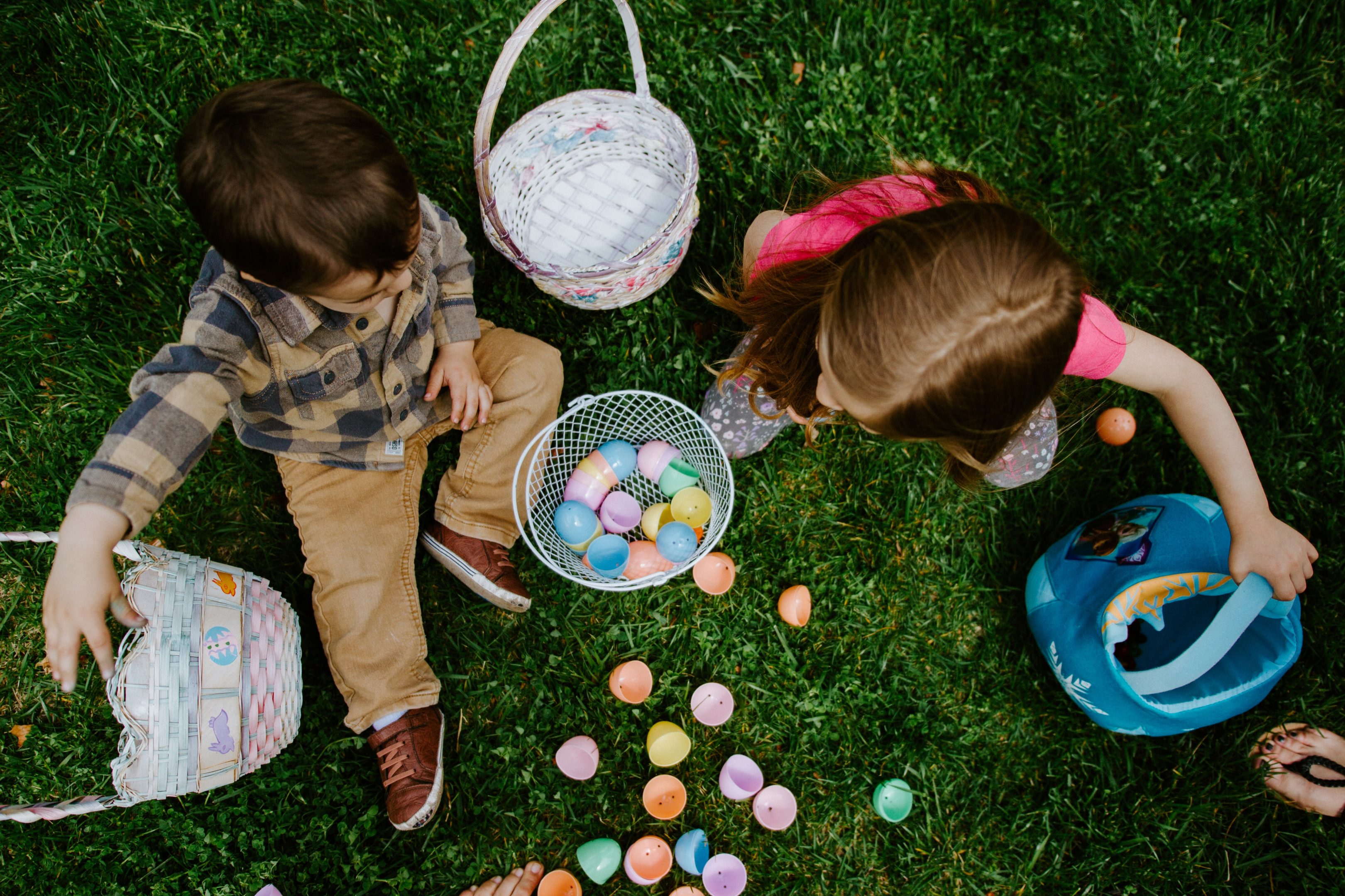 As part of easter celebration on easter Sunday, kids enjoy easter egg hunting | Photo from Unsplash Website