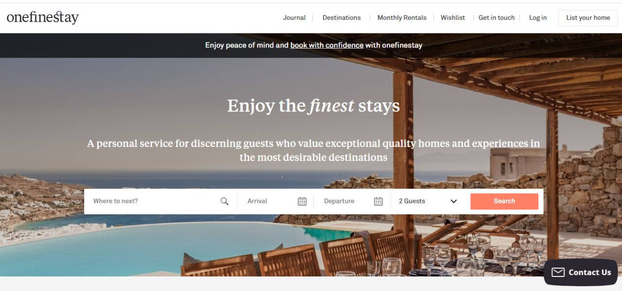 Página web de alquiler de viviendas, alternativas a Airbnb.