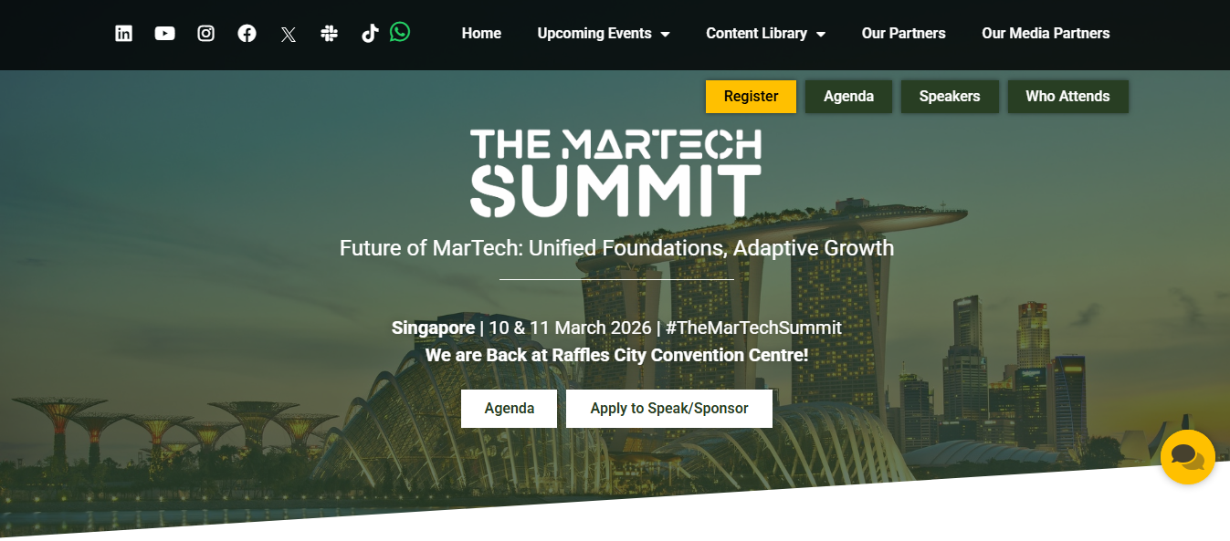 he MarTech Summit (Singapore)