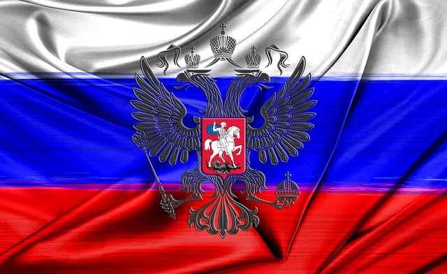 russian flag, russian coat of arms, russian imperial eagle