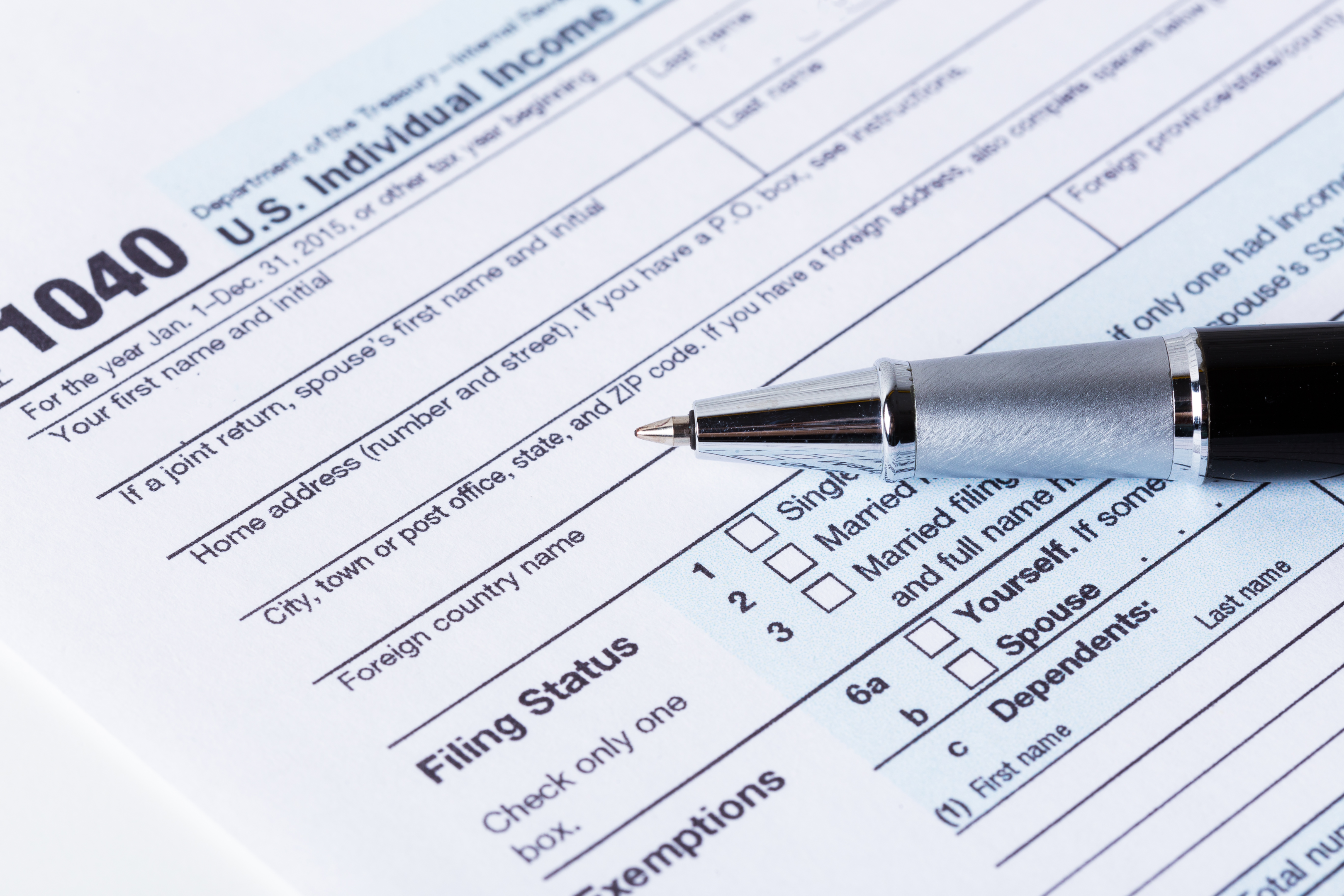 It's important to file tax returns on time to avoid federal tax debt