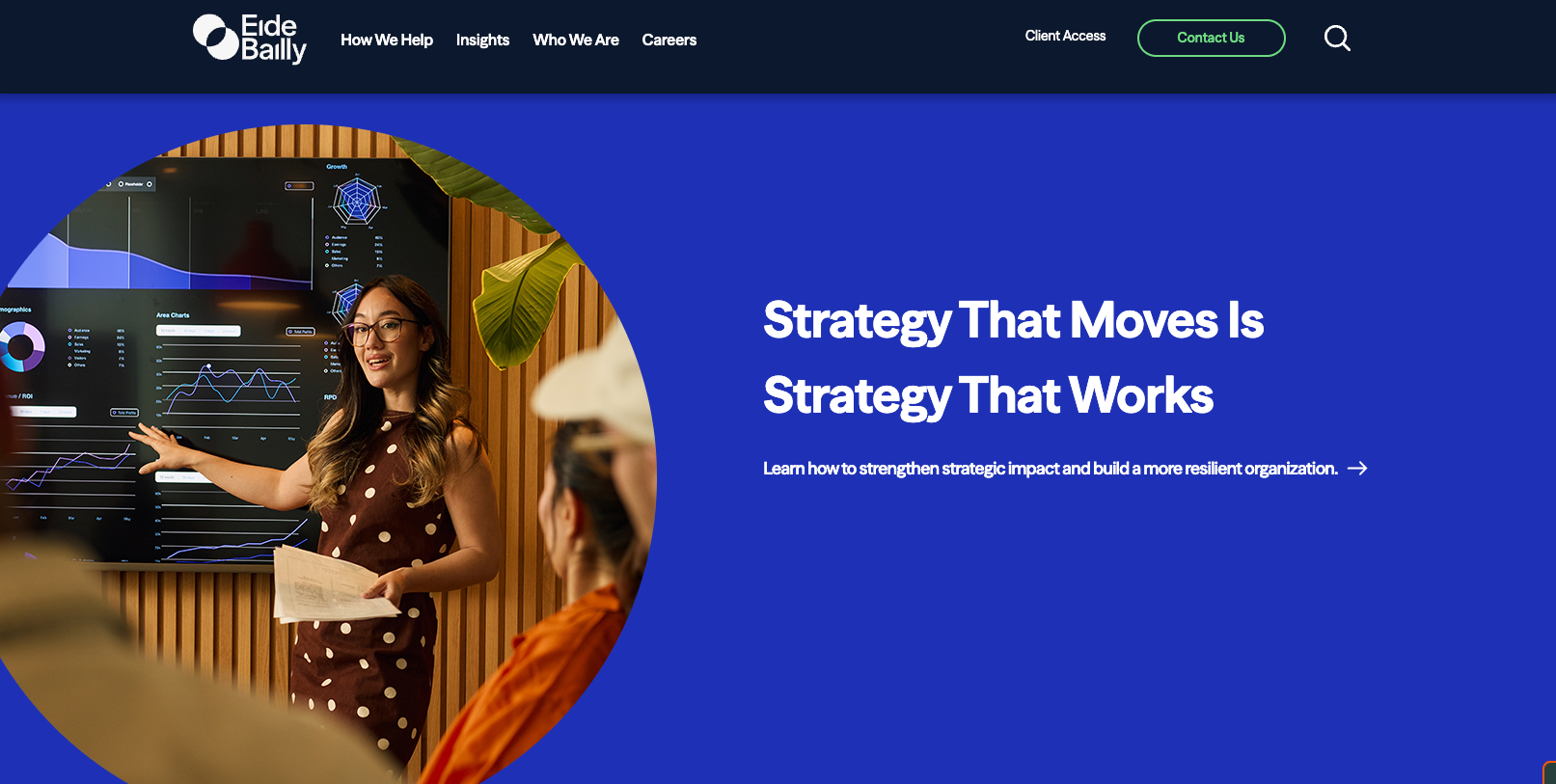 Eide Bailly homepage