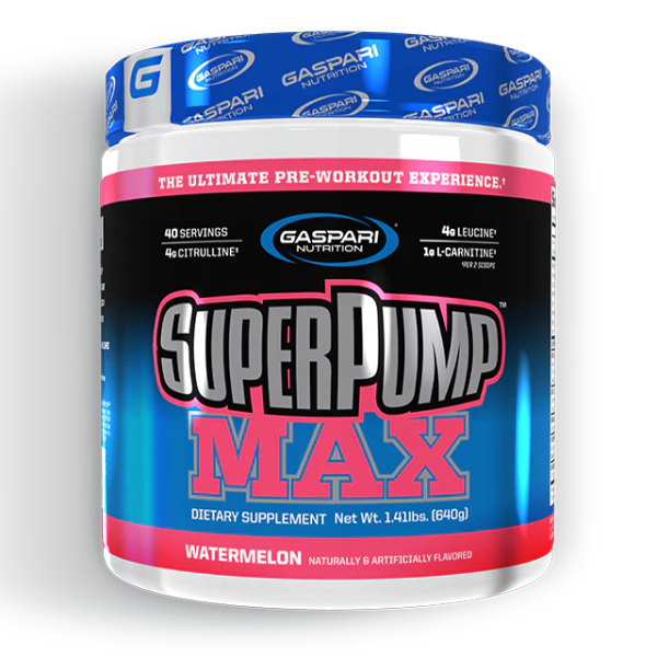 Picture of the SuperPump Max pre-workout supplement.