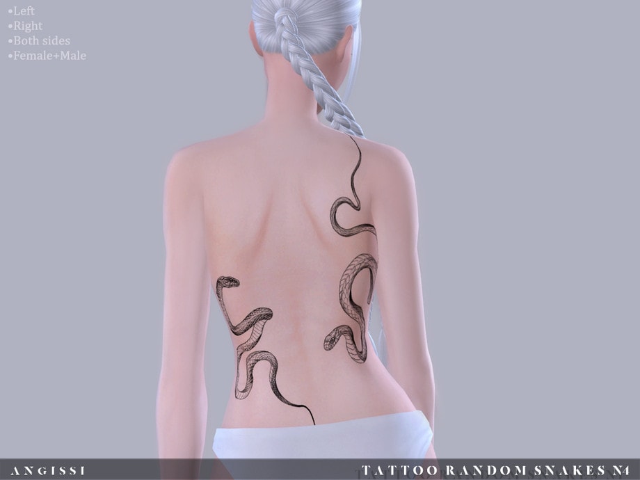 Tattoo-Random Snakes n4