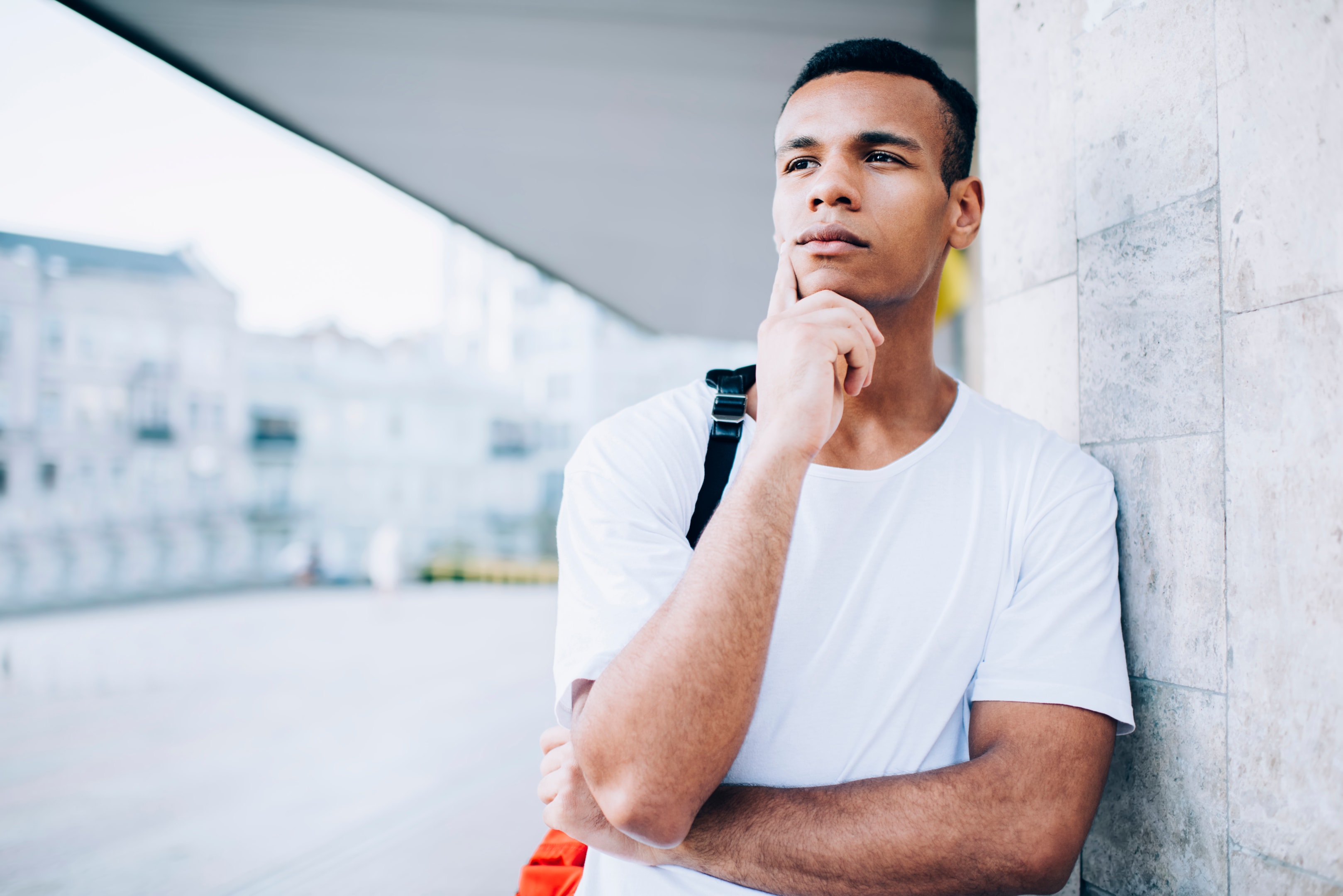 A man thinking about wisdom tooth removal and how you have to prepare 