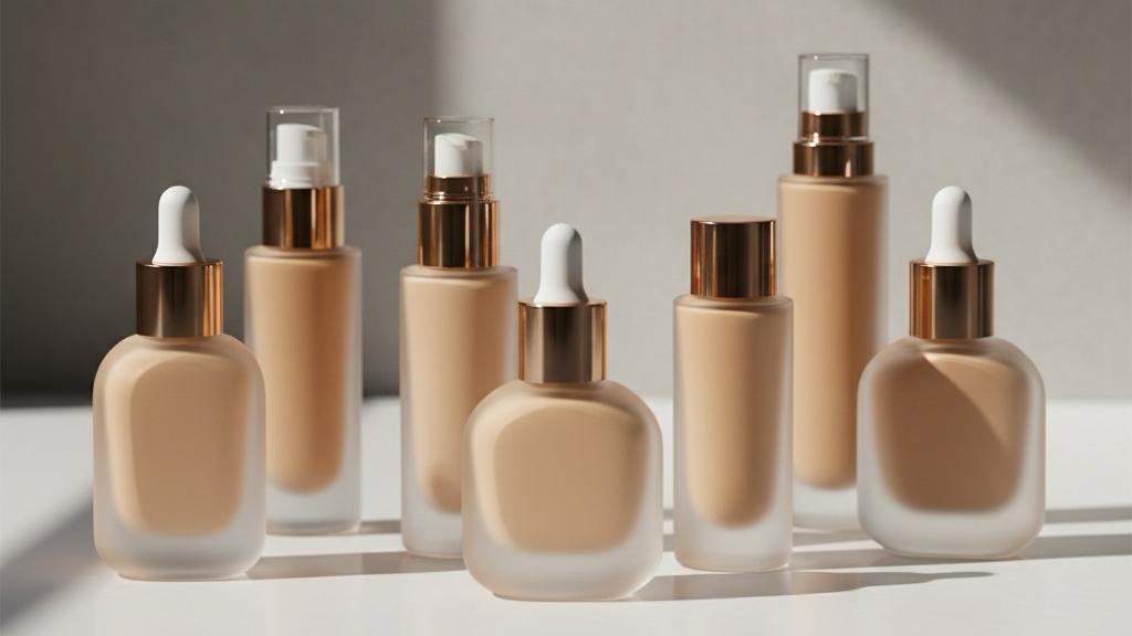 Foundations and concealers