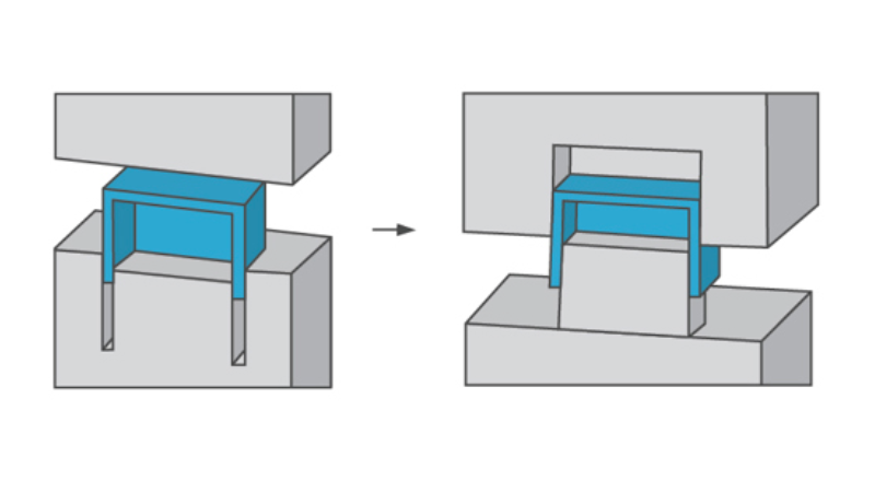 incorporating draft angles of injection molding