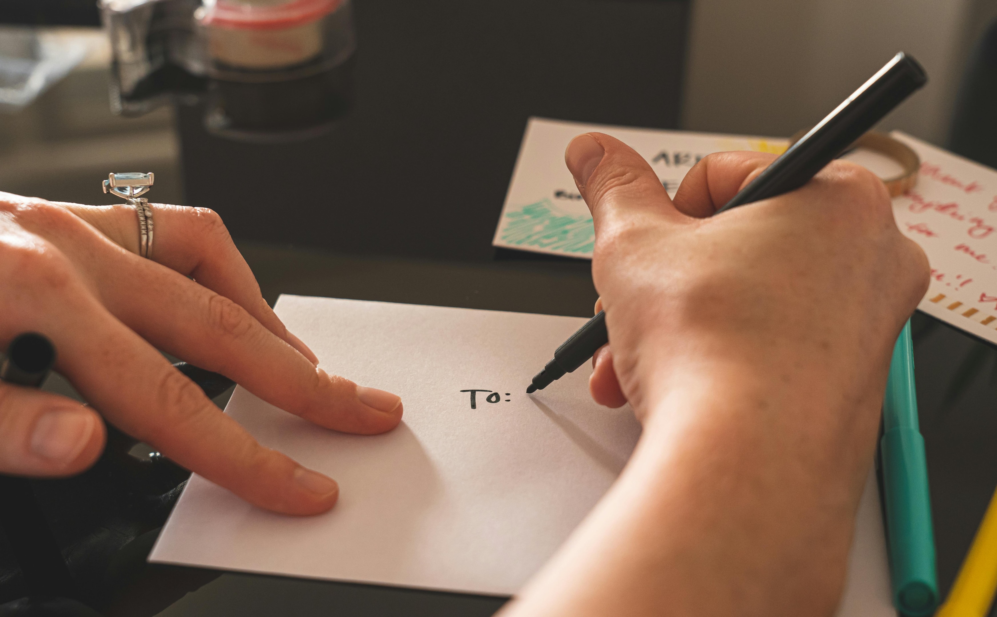 Letter being addressed to an heir of a probate property.