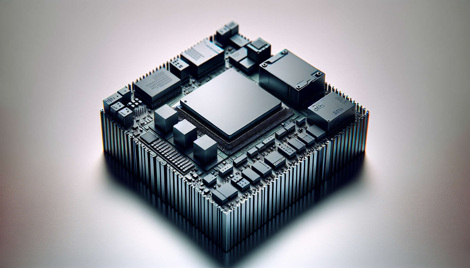 A compact and efficient system on module (SoM) integrating multiple system functions into a single module