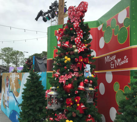 Mickey and Minnie Christmas Tree