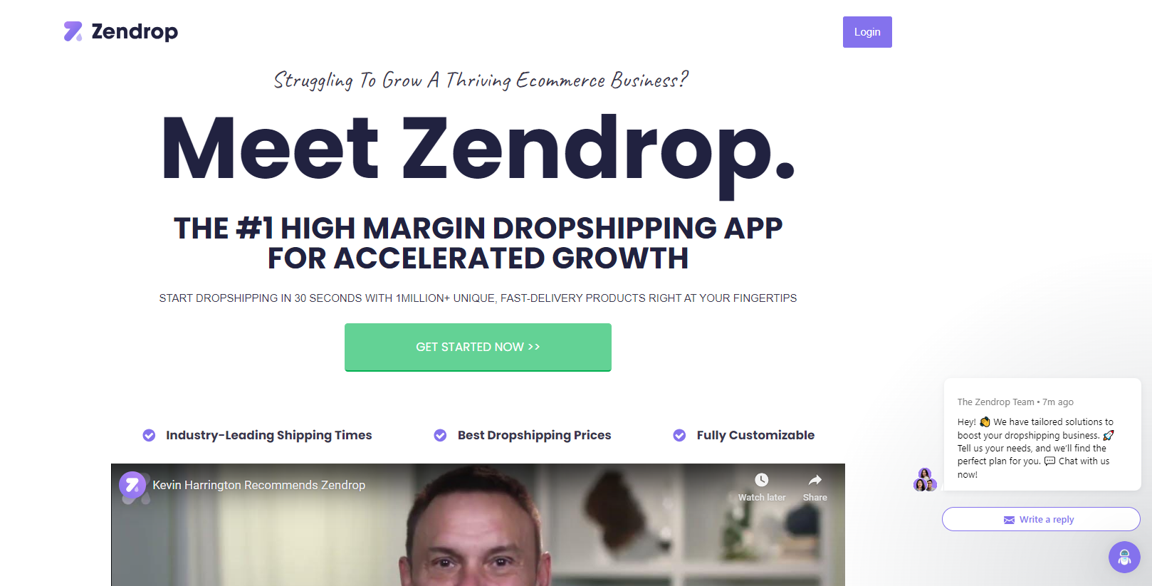 Zendrop is an eCommerce dropshipping platform based in the United States. It is an ideal solution for anyone looking to enter the private label dropshipping business. 