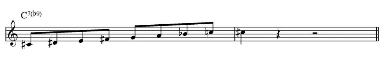 Diminished Scale C7b9