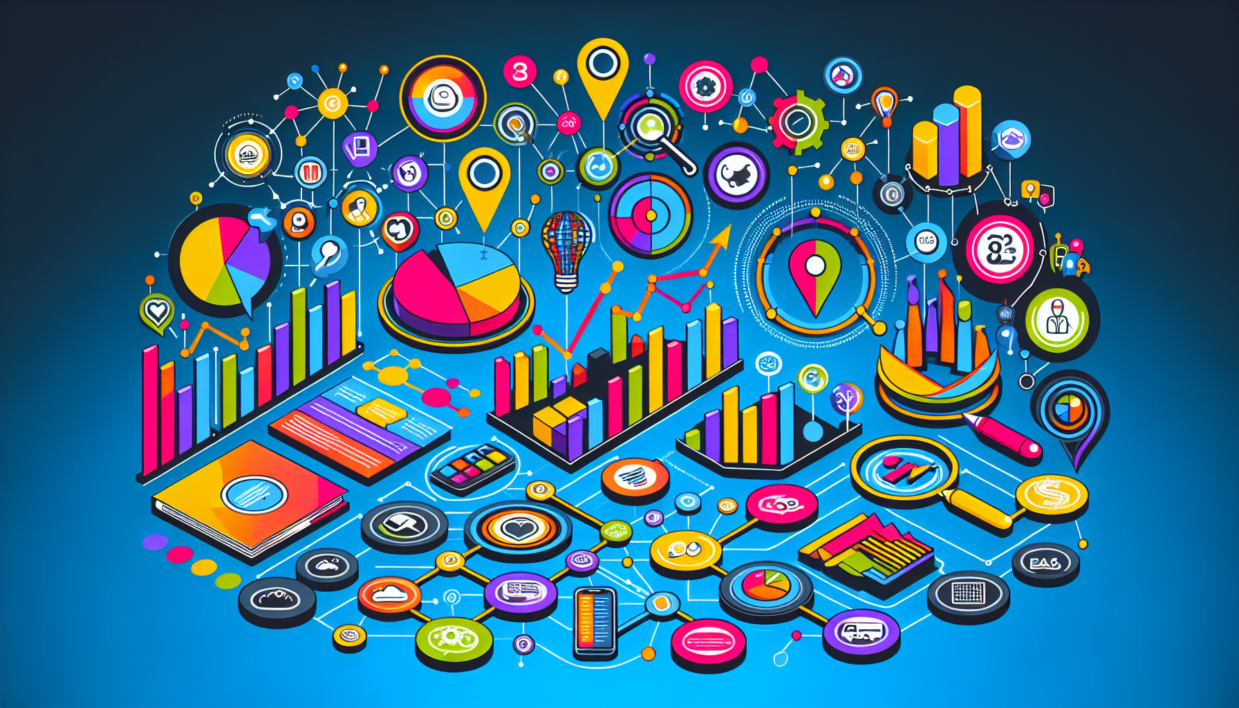 An infographic illustrating the importance of local SEO for service businesses and how it can attract local customers.