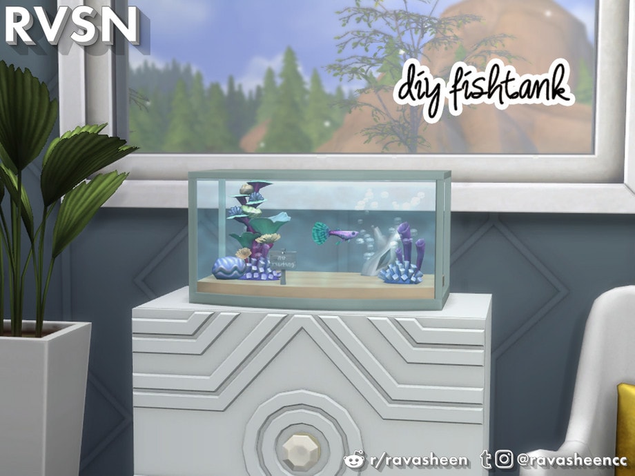 Sophisticated DIY Mini Aquarium