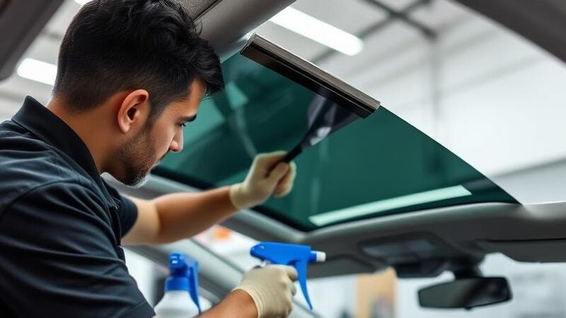 Professional Sunroof tint Installation