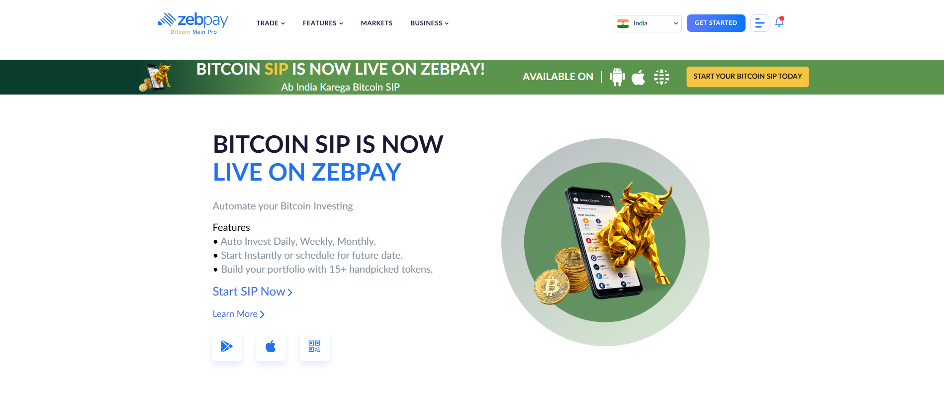 ZebPay - Best Crypto Exchanges in India