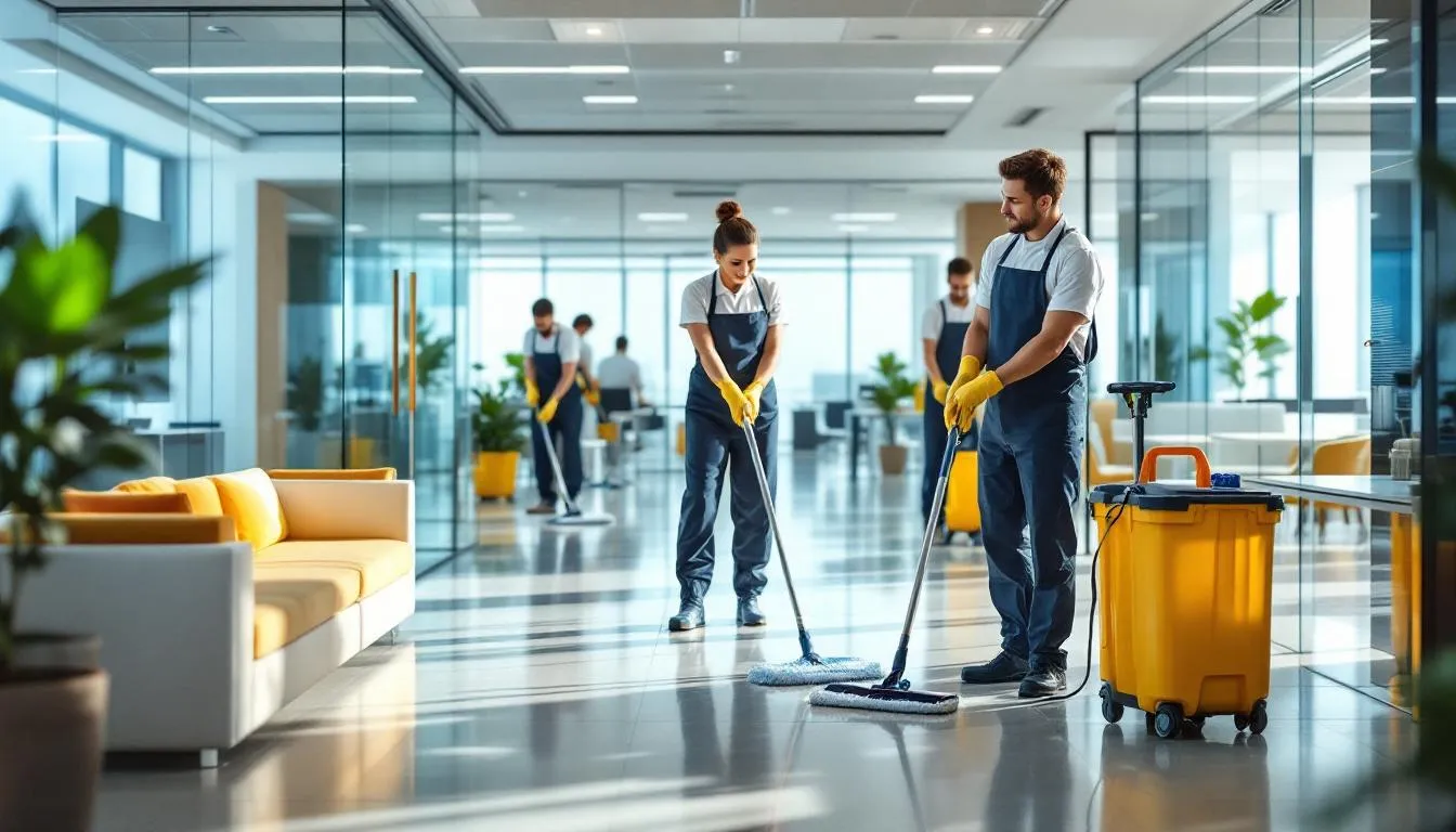 Experienced professionals providing deep cleaning services.