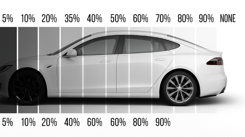 Using tints that are not as per local laws can impose heavy fines on you