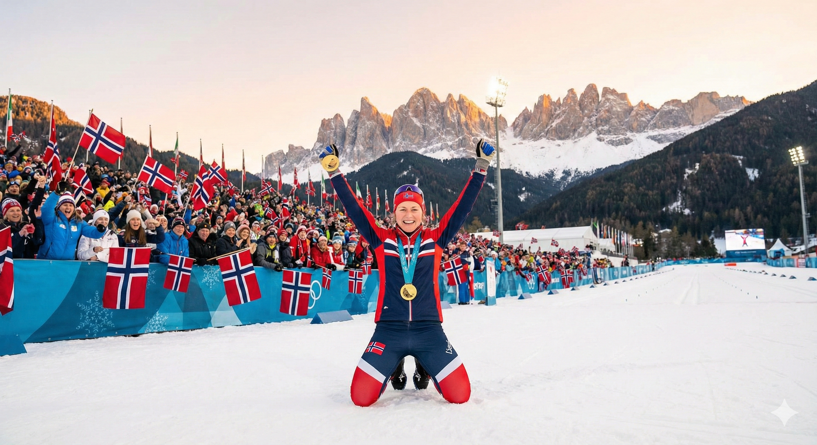 Vinter OS norge vinnare medaljligan